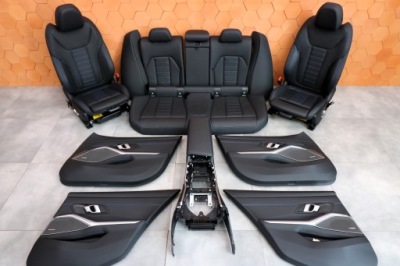 Bmw 3' g20 lci салон сидіння m-pakiet з підігрівом пам'ять harman vernasca фото №1