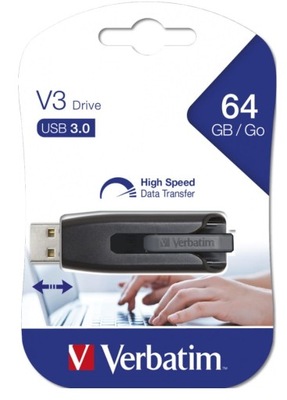 Pendrive 64 GB VERBATIM USB 3.0