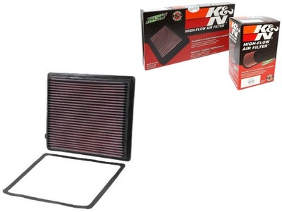 KN FILTERS TIPO DEPORTIVO FILTRO AIRE LONGITUD EXTERIOR  