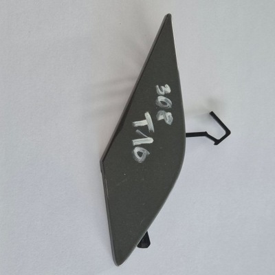 Peugeot 308 iii заглушка бампера фаркоп перед 9837864980 фото №1