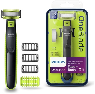 Philips OneBlade Golarka i trymer do twarzy i ciała QP2620/25