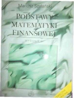 Podstawy matematyki - Szałański