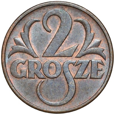 2 gr grosze 1939 Ładna