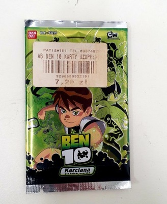 Karty uzupełniające Bandai Ben 10