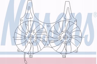 VENTILADOR DEL RADIADOR MERCEDES E-CLASS W 210 95- E  