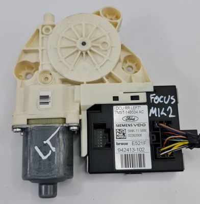 Моторчик скло задній лівий задня ford focus mk2 фото №1