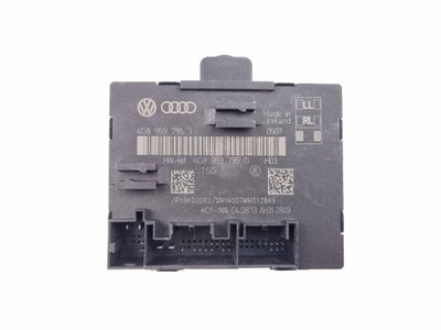 Audi a6 s6 c7 4g 2012 блок керування / модуль двері фото №1