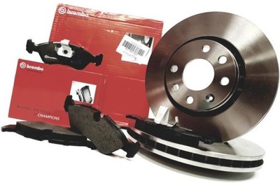 BREMBO TARCZE+KLOCKI PRIEK. OPEL VECTRA A B 256MM 