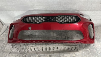 Kia stinger 2018- бампер передний перед фото №1