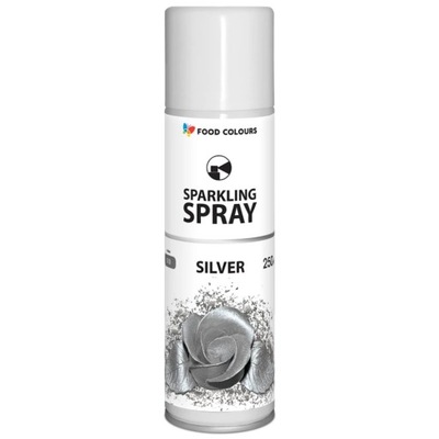 Barwnik w sprayu FC SREBRNY DUŻY 250 ml Spray