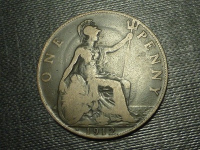 1 Penny,1912r.