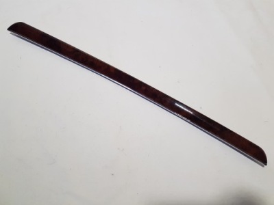 Mercedes w221 drewno dekor молдинг двері правий задня фото №1