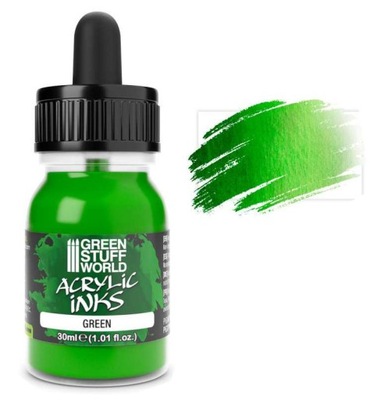 GSW Acrylic Ink Opaque - Green 30ml