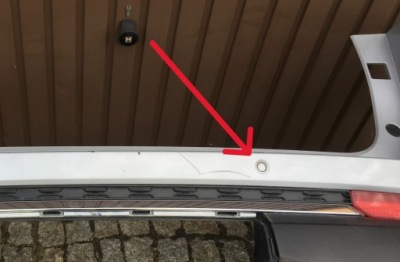 Jeep grand cherokee wl long 21 22 парктронік задня правий внутрішній pdc фото №1