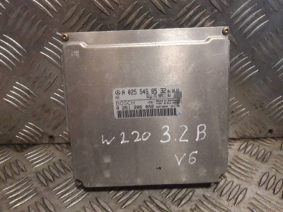 Блок керування модуль бортовий комп'ютер двигуна mercedes w220 3.2 фото №1