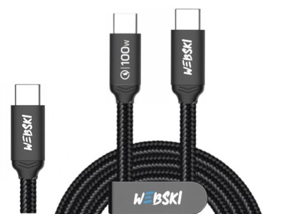 Szybki Kabel Przewód do Ładowarki USB-C TYP-C 2m