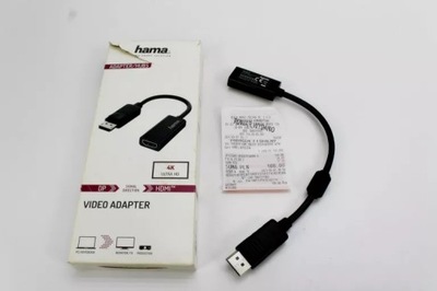 HAMA ADAPTER VIDEO 00200314 DP/HDMI 4K PRZEJŚCIÓWKA