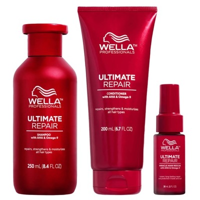 Wella Ultimate Repair zestaw do włosów zniszczonych regeneracja