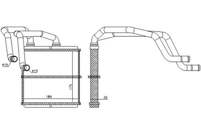 Nissens обігрівач nissan qashqai / qashqai 2 2.0 фото №1
