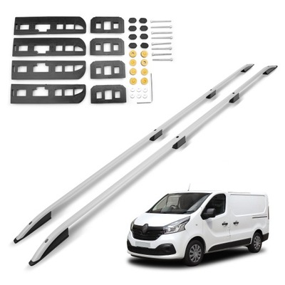 Рейлінги дахові багажник do renault trafic iii 2014- long | довгий фото №1