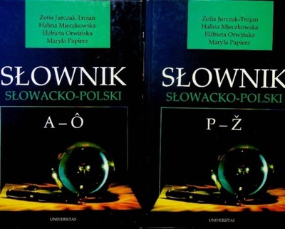 Słownik słowacko polski Tom 1 i 2