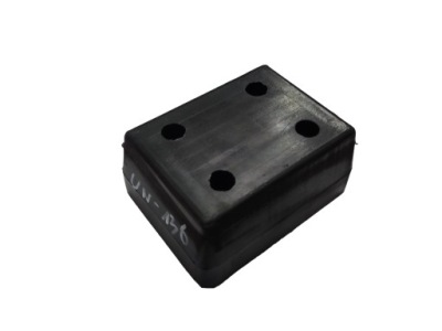 Відбійник напівпричепа 130x170x60 /schmitz/ 4 -отвори фото №1