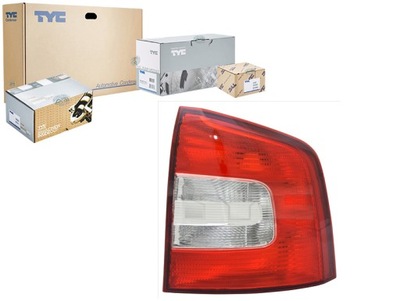 Лампа задня p skoda octavia ii kombi 11.08-06.13 tyc фото №1