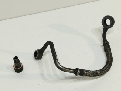 Шланг провода пабтрубок  труба трубка смазки турбонагнетателя peugeot 407 фото №1