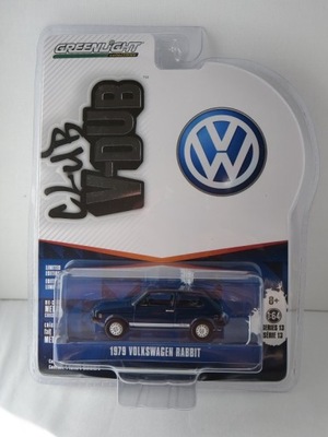 Greenlight 1:64 VD13 - VW Rabbit 1979 tarpon blue