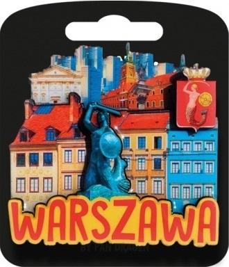 MAGNES I LOVE POLAND WARSZAWA ILP-MAG-C-WAR-13