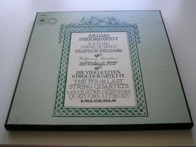 Mozart - Juilliard String Quartet - Streichquartette (BOX 1LP)A5