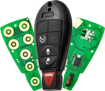 Chrysler jeep dodge ram ключ-брелок ключ pilot 433mhz фото №1