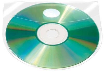 Kieszeń samoprzylepna na 2-4 płyty CD/DVD 10szt