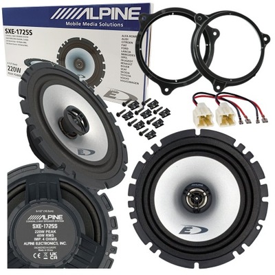 ALPINE ALTAVOCES DISTANCIAS DACIA DOKKER DUSTER SANDERO LOGAN RENAULT TRAFIC  