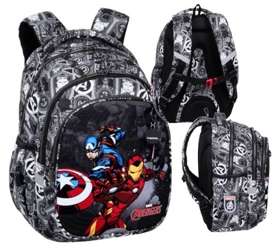 PLECAK SZKOLNY MŁODZIEŻOWY 3 KOMORY AVENGERS CoolPack