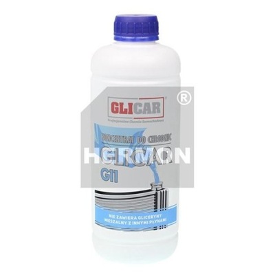 Koncentrat Płynu Chłodniczego Niebieski 1,0L, Do -35°C - G11 Glkong11Nieb1L
