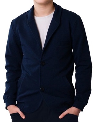 Granatowa marynarka dla chłopca 92