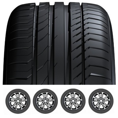 4 PIEZAS NEUMÁTICOS DE VERANO 235/55R18 CONTINENTAL SPORTCONTACT  