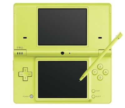 Nowa konsola przenośna Nintendo DSi Lime Green