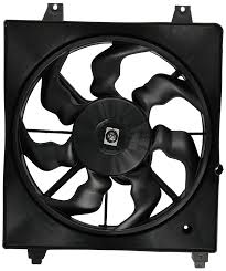 Hyundai santa fe ii 2.2 2.7 вентилятор радиатора фото №1