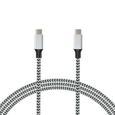 Kabel Samochodowy USB Typ C do Typ C do Auta - Wzmacniany 60W 1,5m