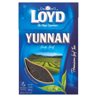 HERBATA LIŚCIASTA 80G YUNNAN LOYD TEA