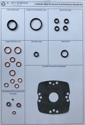 SKIRSTYTUVAS DEGALŲ BOSCH KE 4CYL KOMPLEKTAS 0438101026 