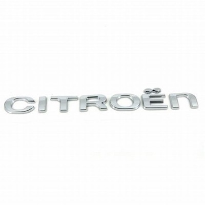 CITROEN EMBLEMAT ZNACZEK LITERKI NAKLEJKA NAPIS