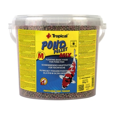 Tropical Pond Pellet Mix Size M 5l/550g