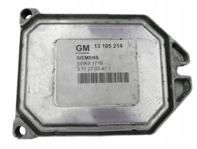 Блок керування opel meriva 1.8 13105214 5wk91716 програмування фото №1