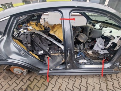 Блок двигателя средний правый порог mercedes gle 167 coupe фото №1