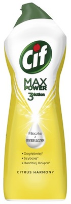 Cif Max Power Citrus: Skuteczne Mleczko Czyszczące z Wybielaczem