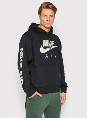 Nike Bluza Nike Air DM5202 Czarny Regular Fit M