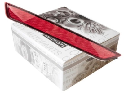 Отражатель бампера задняя левый seat leon 1p ii lift фото №1